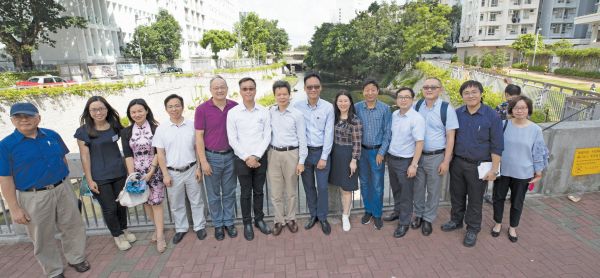 水利部珠江水利委员会成员于2019年7月参观启德河