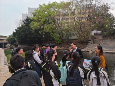 CLAP for Youth@JC visited Kai Tak River on 29th March 2018.
