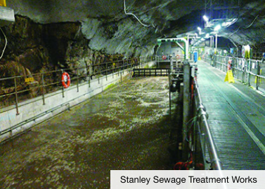 Stanley Sewage Treatment Works